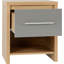 Louisa 1 Drawer Bedside Table-18339096