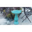 Ceramic / Porcelain Pedestal Birdbath-1647020831
