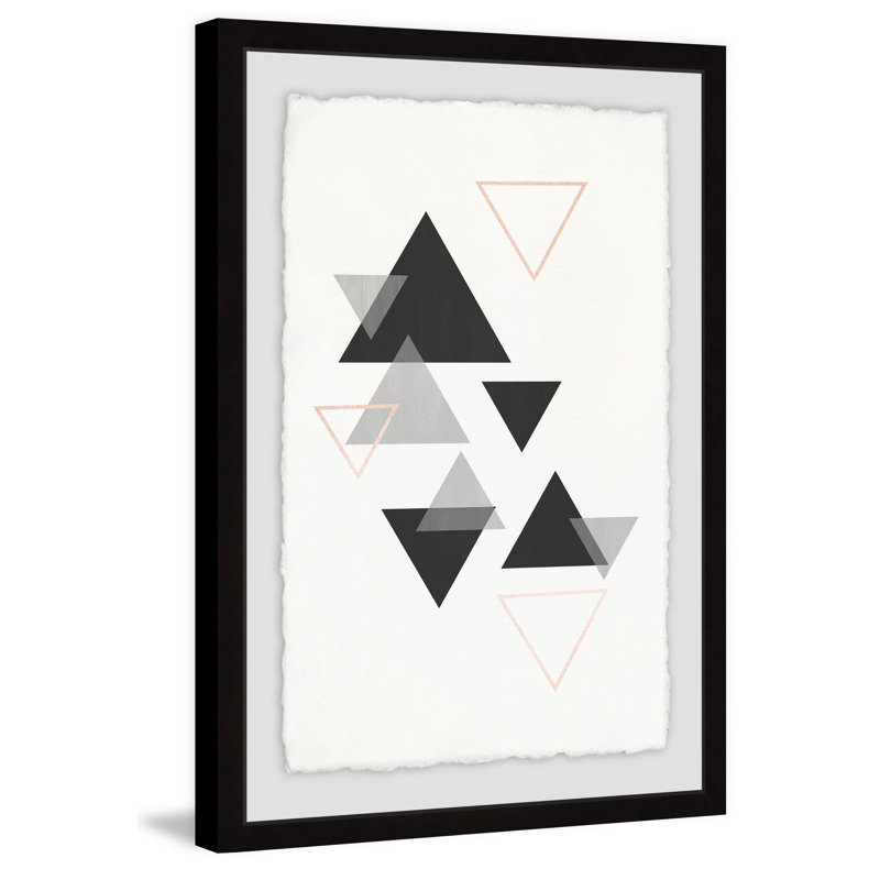 Bilmont «Diamond Hues», impression encadrée, H 45 po x l 30 po x P 1,5 po