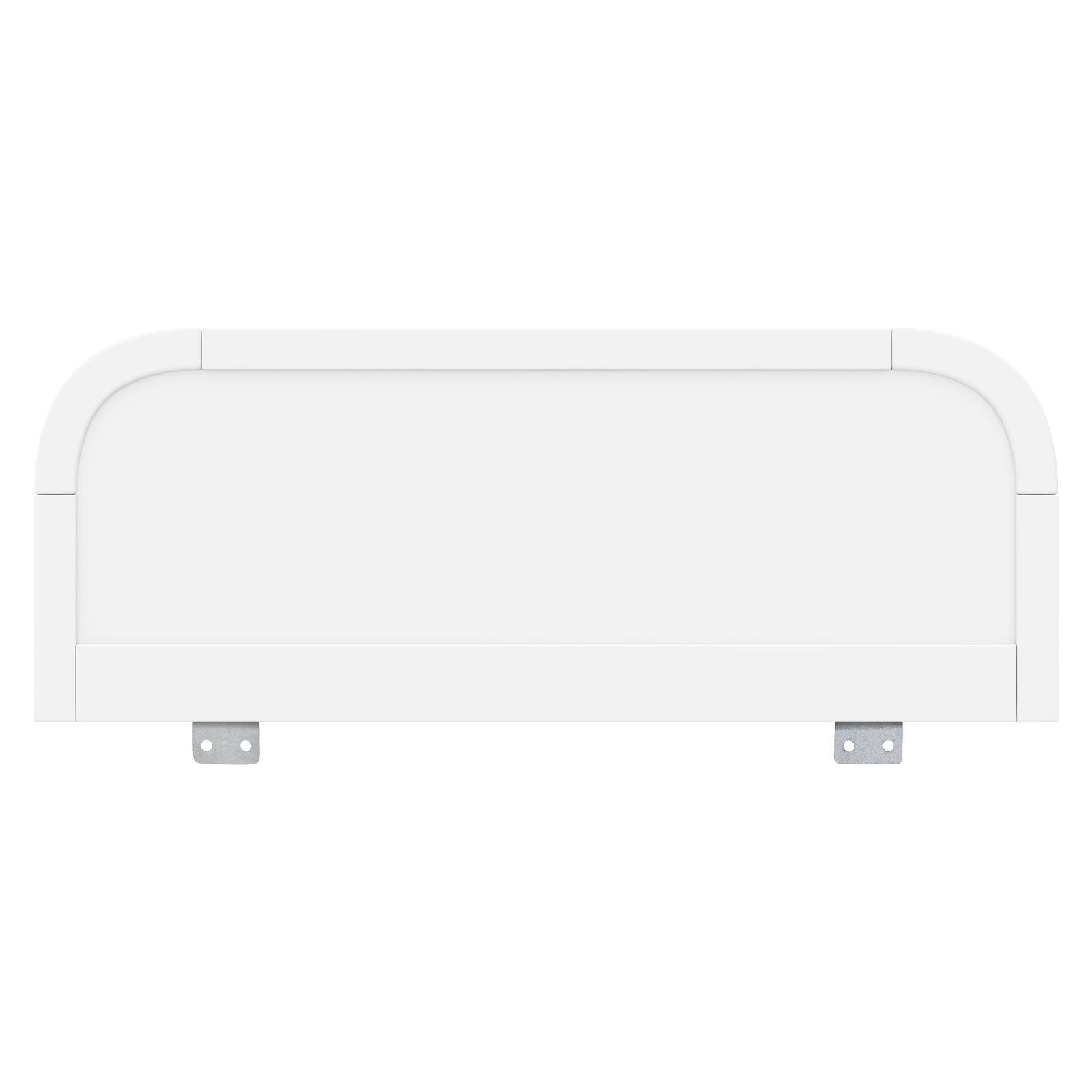 Twin or Full Bed Guardrail, White