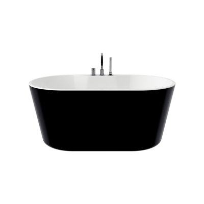 56'' x 32'' Freestanding Soaking Acrylic Bathtub