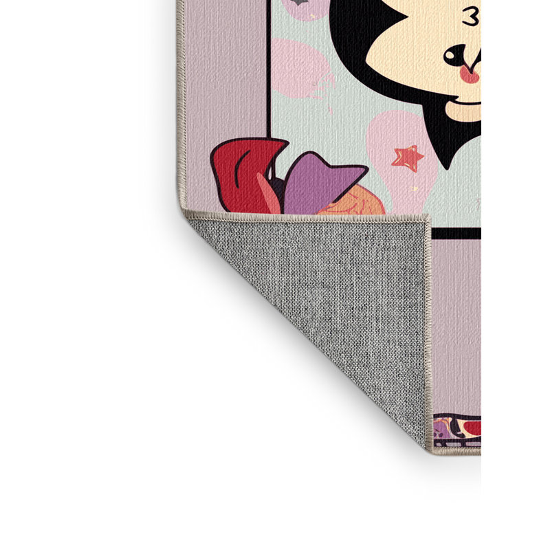 Tapis de Noël lavable The Holiday Aisle®, Rectangulaire 8 pi x 10 pi