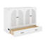 Lit escamotable double avec tiroirs-477907614