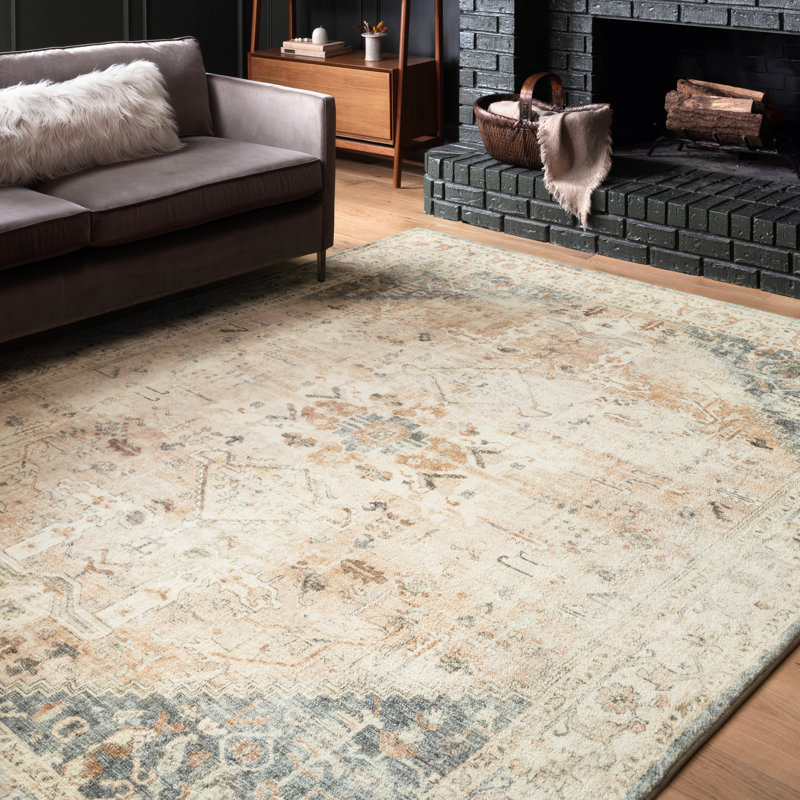 Oriental Indoor Rug, Rectangle 7'6" x 9'6"
