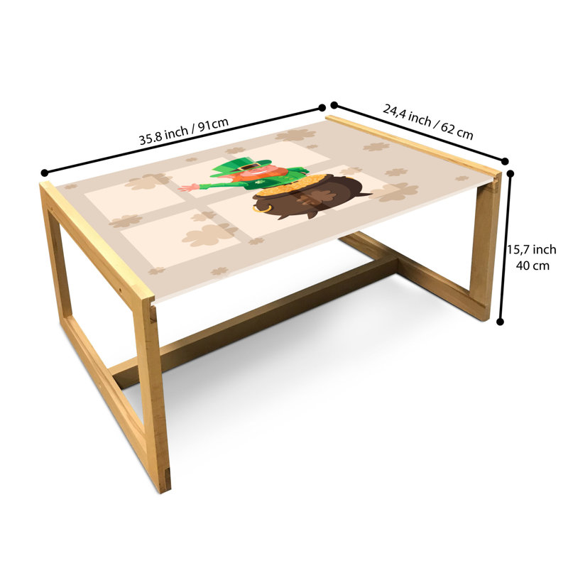 Jaimielee Sled Coffee Table, 90cm H x 62cm W x 40cm D