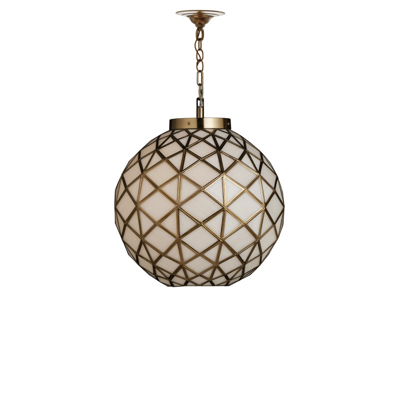 Polyhedron 1 - Light Pendant, 97.5" H x 20.5" W x 20.5" D
