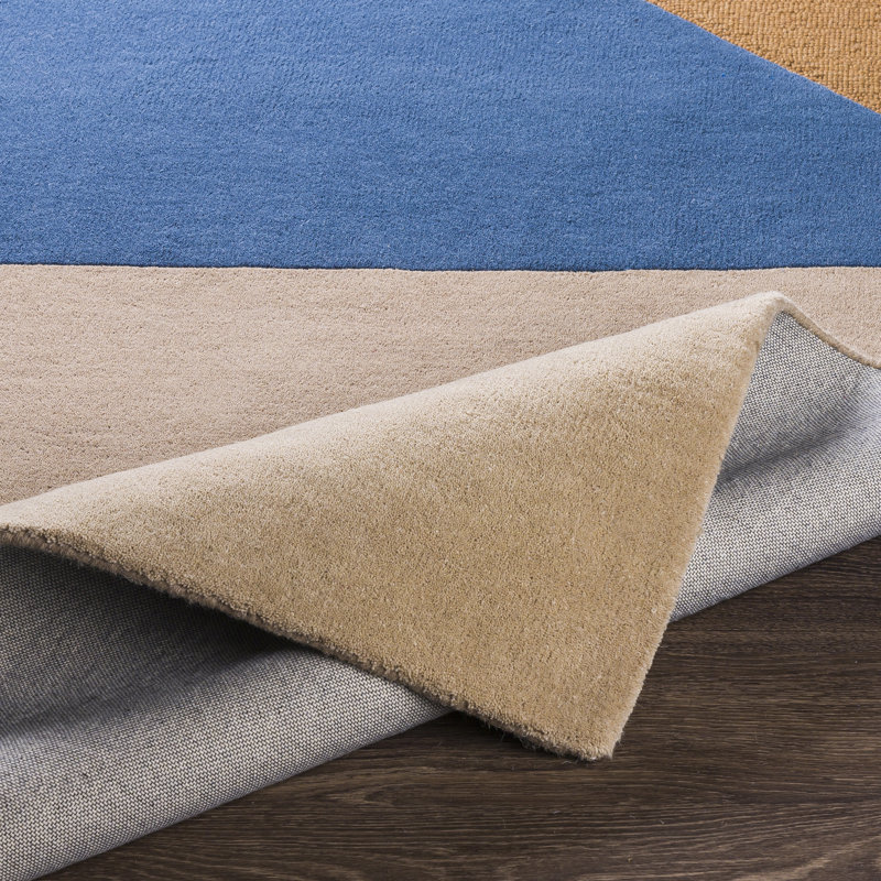 Nida Wool Geometric Indoor Rug, Rectangle 9' x 13'