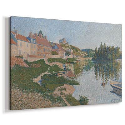 Les Andelys, Château Gaillard-Paul Signac-Gallery Wrapped Canvas-1886