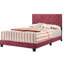 Lit double en cerisier pour espaces modernes