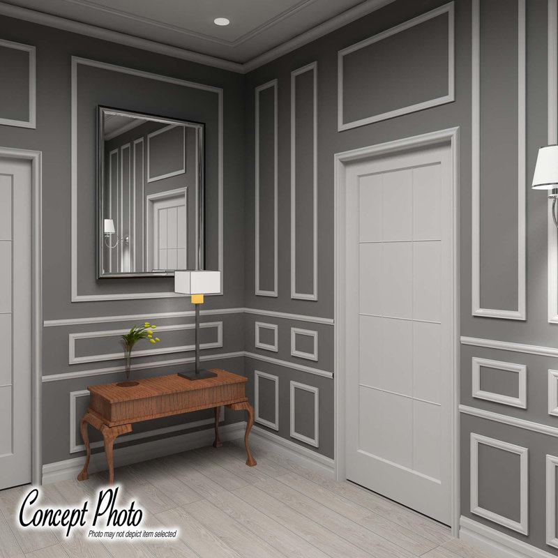 Primed White Polystyrene Crown Moulding Set