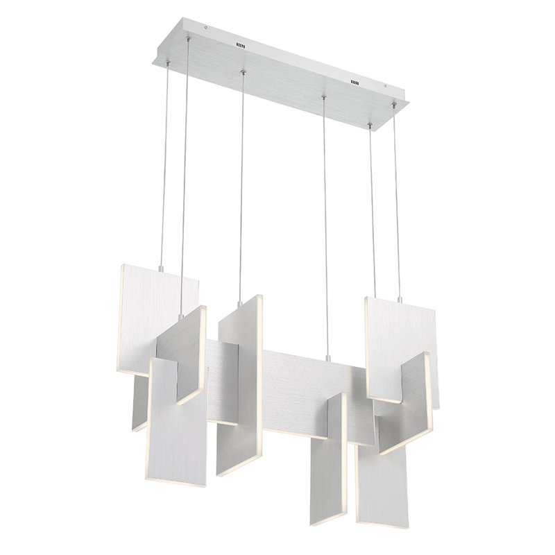 Lustre 1 lumière en aluminium Coburg