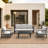 Dulcie 5-Person Seating Set with Sunbrella® Cushions-89269309