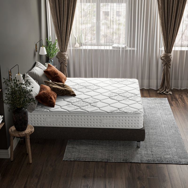 Vesgantti Pillow Top Pocket Sprung 400 Mattress, Small Double (4')