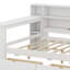 Lit plateforme en bois avec tablettes de rangement, tiroirs, station de charge, DEL, bureau et tête de lit tapissier-1817392807-1817392826