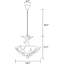 Luminaire suspendu 3 lumières Altoona