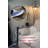 Cheriton 58'' Brushed Pewter Arched Floor Lamp
