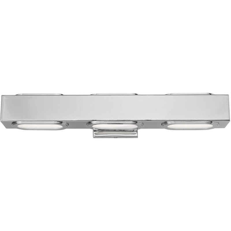 Kimball 3 - Light Bath Bar, Polished Chrome