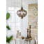 Lustre en métal 6 lumières avec chaîne réglable pour la cuisine, la salle à manger et le vestibule (ampoule non incluse)-503931737