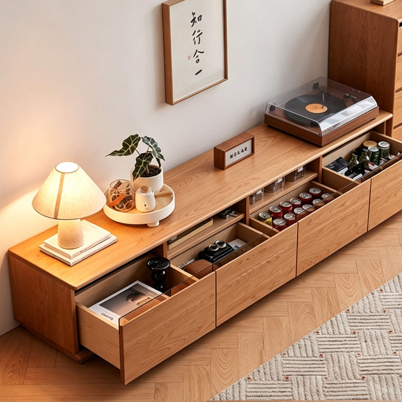 Nordic minimalist storage TV cabinet