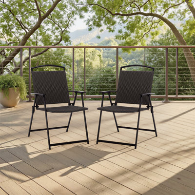 Ensemble de 2 chaises pliantes Dory