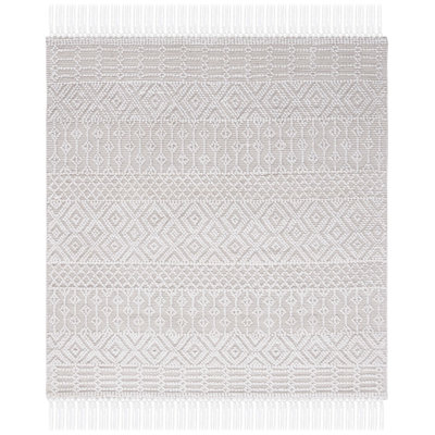 Southwestern Handmade Flatweave Ivory Area Rug