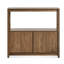 Open Plan Solid Wood Bookcase-805793176