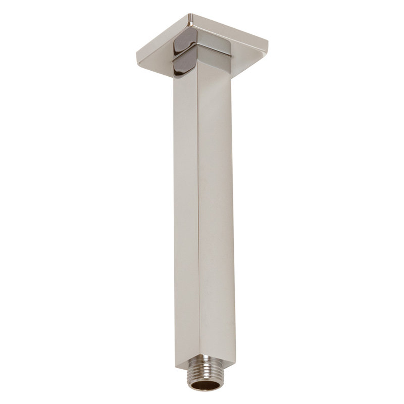 Waterblade Ceiling Mount Shower Arm, Polished Nickel
