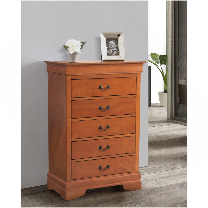 Louis Phillipe G3160-CH Chest , Oak, Oak