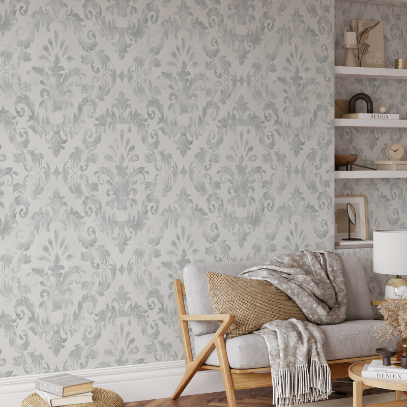 Vintage Damask Wallpaper