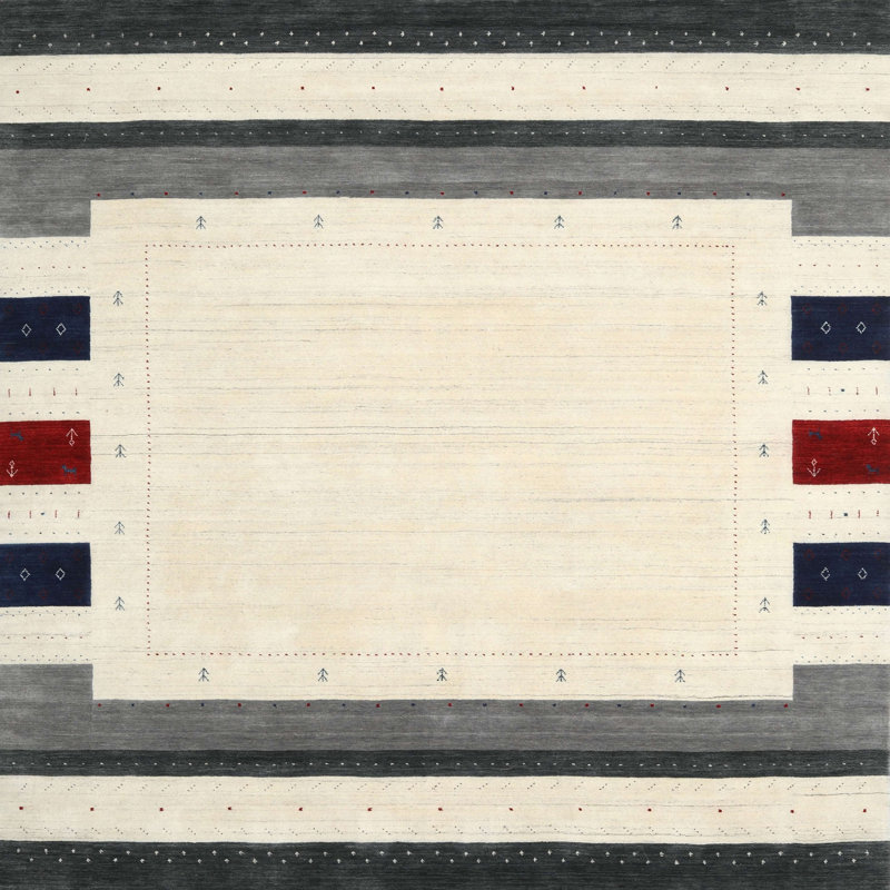 Tapis gris Riviere, Carré 4 pi
