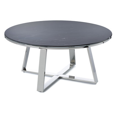 Bassima Cross Legs Coffee Table