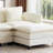 4-Piece 113'' Reversible Modern Upholstered L-Shape Sectional Sofa With Ottoman- Premium Fabric-763621456