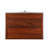 Orion Mid-Century Modern Wood Nightstand With Diamond-Pattern Drawers And Silver Accents-116484474-130178158