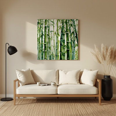 Aquarelle, botanique, 93, art mural vert en métal