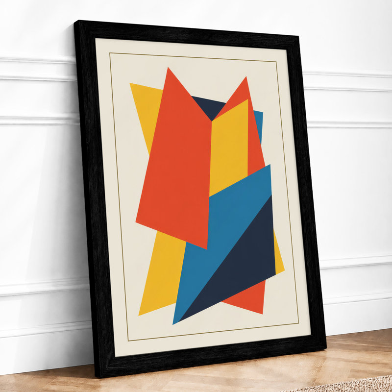 Dynamic Forms Geometric - Print, A2 - 59.4 x 42.0 cm, Black