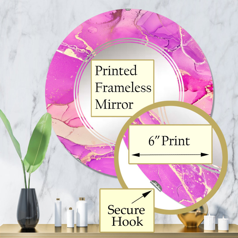 Miroir de salle de bain sans cadre, 32 po x 32 po