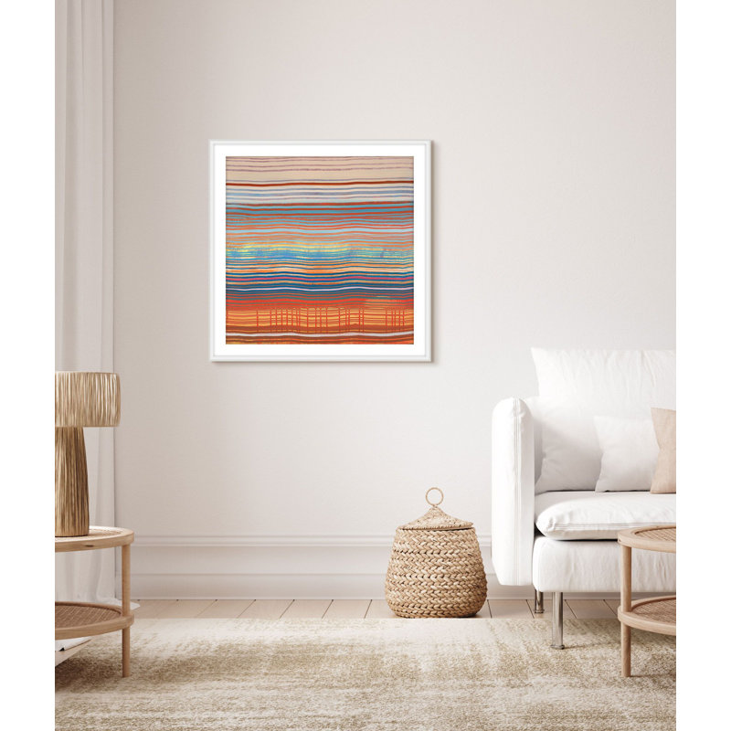A Linear Arrangement 6 Print by Art House Studios, 26" H x 26" W x 2" D