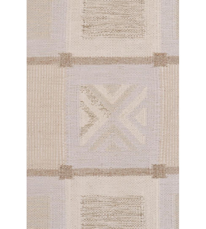 Scandinavian Wool Geometric Area Rug, Rectangle 10' x 14'