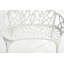 Banc en fonte d'aluminium (excluant la table)-313362605