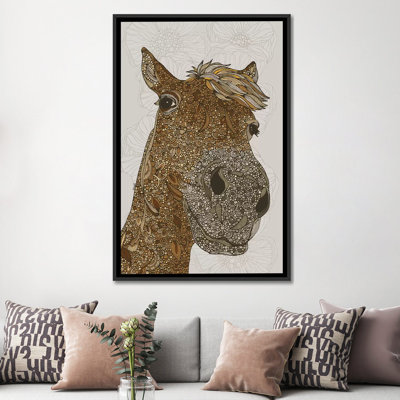 «The Horse», impression sur toile tendue