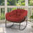  Brick Red Cushion/Grey Frame  is out of stock