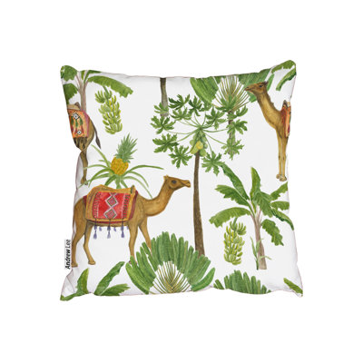 Floral Square Cushion