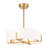 Mansell 4-Light Fan D'Lier in Warm Brass-1108108928