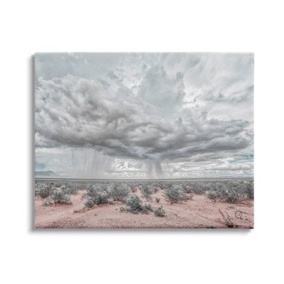 " Rain Cloud Desert Landscape Outdoor Brush Storm Weather "