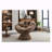 Renasha 37'' Wide Swivel Barrel Chair,Accent chair,Reading chair with tufted back  -957495780