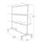Chariot de chaise pliable
