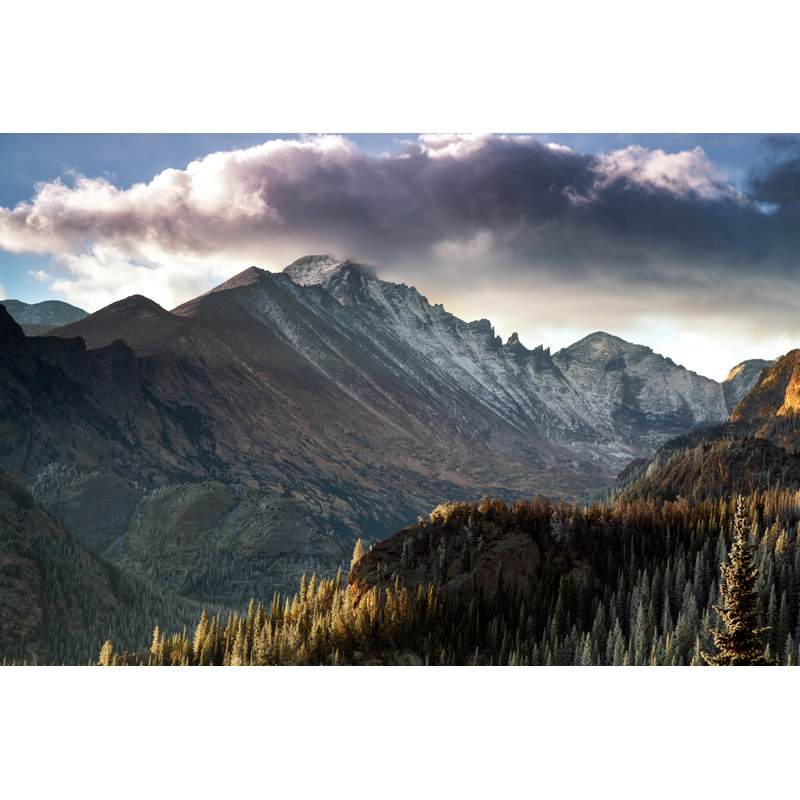 Rocky Mountain National Park par Ryanwrightp Photo - Photographie de toile tendue, L 12 po x H 8 po