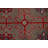 One-of-a-Kind 16'7'' x 20'1'' New Age Rectangle Wool Area Rug in Blue and Red