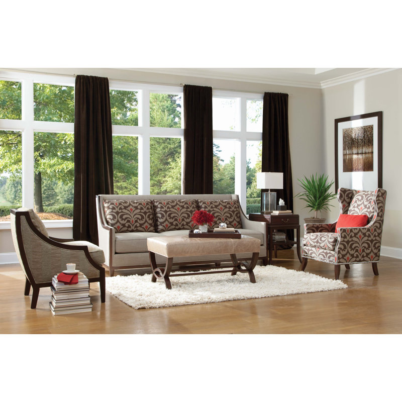 Sofa, Walnut, 4850 Indigo