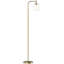 Grande lampe sur pied à arche / arche industrielle avec abat-jour en verre et 2 ampoules incluses Rogan-74879311